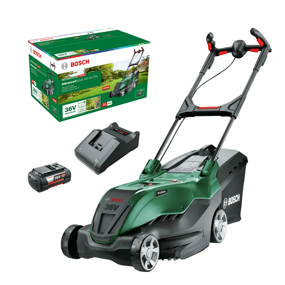 Maşă de tuns iarba Bosch AdvancedRotak 36V-44-750 36V 4Ah