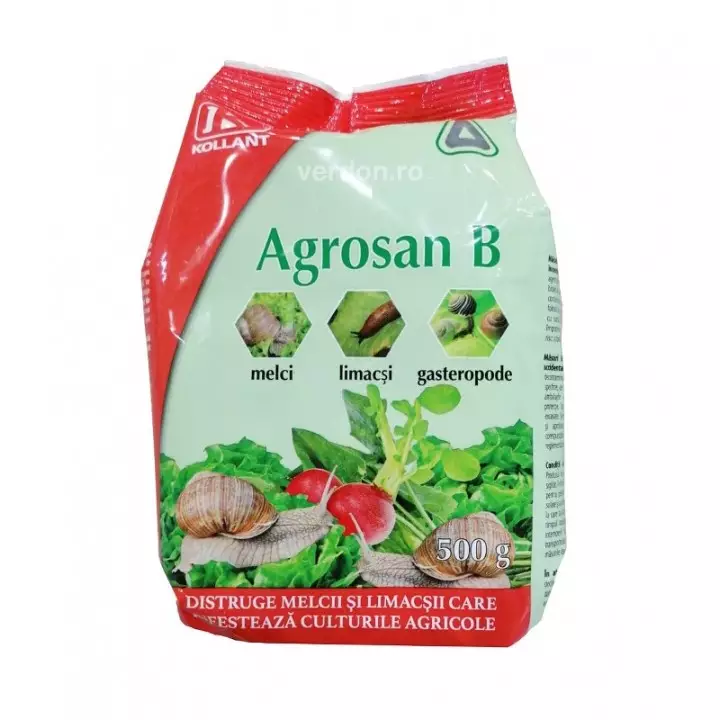 Moluscocid AGROSAN B - combaterea melcilor si limacsilor