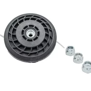 Mosor cu fir T35, cap din aluminiu cu reductii M8x1.25 / M10x1.0 / M10x1.25 / M12x1.75, compatibil Husqvarna