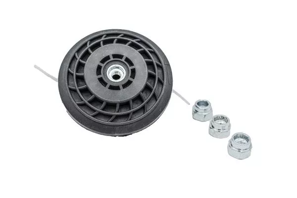 Mosor cu fir T35, cap din aluminiu cu reductii M8x1.25 / M10x1.0 / M10x1.25 / M12x1.75, compatibil Husqvarna
