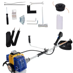 Motocoasa pe benzina KAMRAD K5200, 5 CP, 52cc, 3 accesorii, ham comfort plus - RESIGILAT