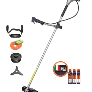 Motocoasa GP-52 POWER, 3 CP, 6 accesorii, ham tip curea, 3 ulei incluse