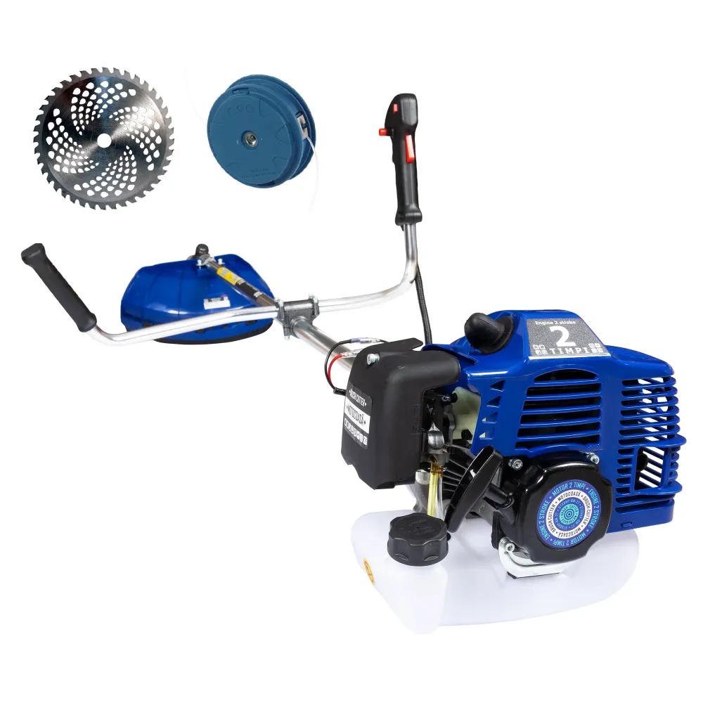 Motocoasa KASNIKA GTX6HP-BM-2T, BLUE, 9.5CP + Extra disc vidia CADOU