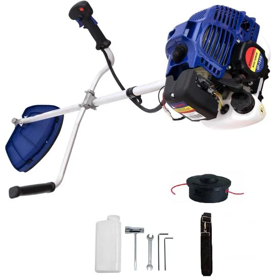 Motocoasa Micul Fermier 1310, 3.4CP, Motor 2 timpi, Accesorii Incluse, albastru