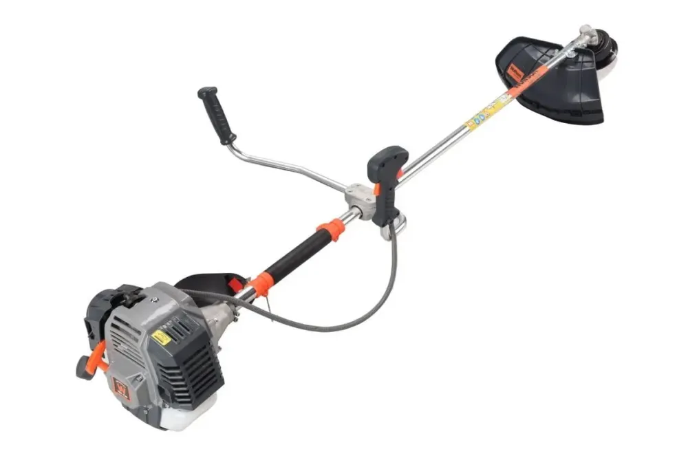 Motocoasa profesionala WOLFSON TRX-800, 15 accesorii, ham profesional, 3 sticle de ulei rou + foarfeca taiere crengi