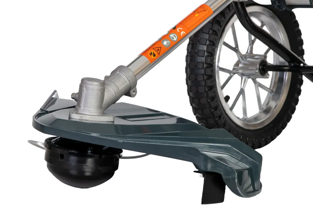Motocoasa cu roti Wolfson Imperio, 52cc, 3CP, 7500rpm - Resigilat