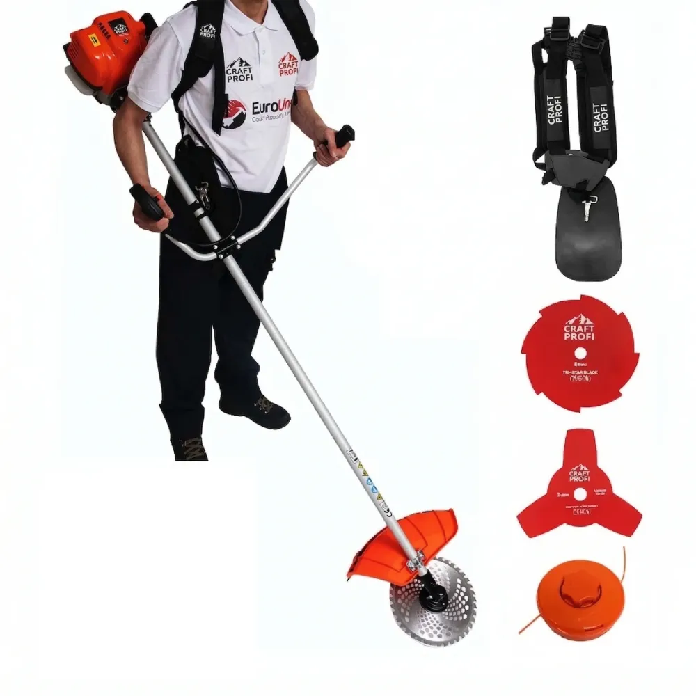 Motocoasa 4 Timpi AP-CT5600, Motor 4 Timpi, 7.5CP + 4 Sistem Taiere si Ham Profesional tip Rucsac