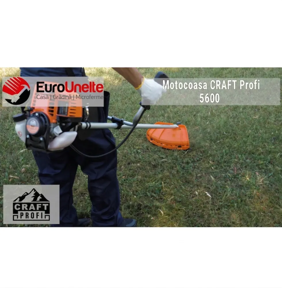 Motocoasa 4 Timpi AP-CT5600, Motor 4 Timpi, 7.5CP + 4 Sistem Taiere si Ham Profesional tip Rucsac
