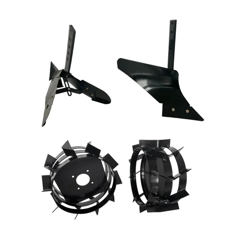 Motocultor Wolfson Imperio 8001, 8 CP, cu far si accesorii plug, rarita, roti de transport 6,50X8, roti metalice, prasitoare