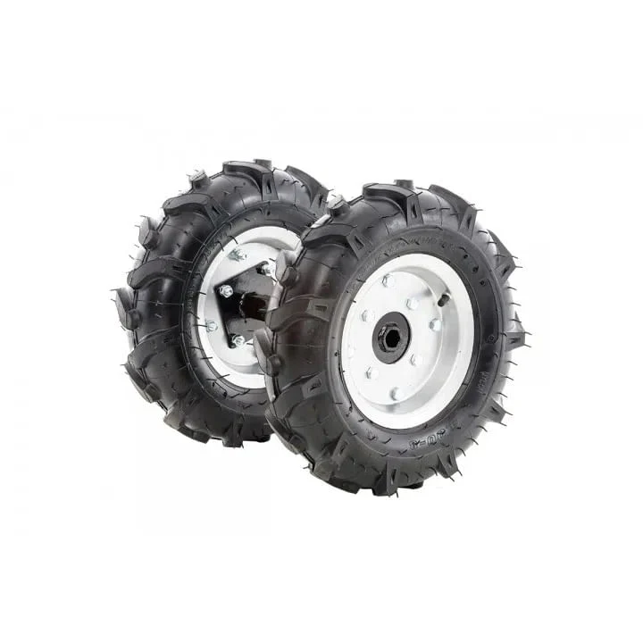 Motosapa pe benzina Wolfson Imperio, 7CP, 212cc, latime de lucru 80cm, cu roti de transport + plug arat si prasitoare cu r...