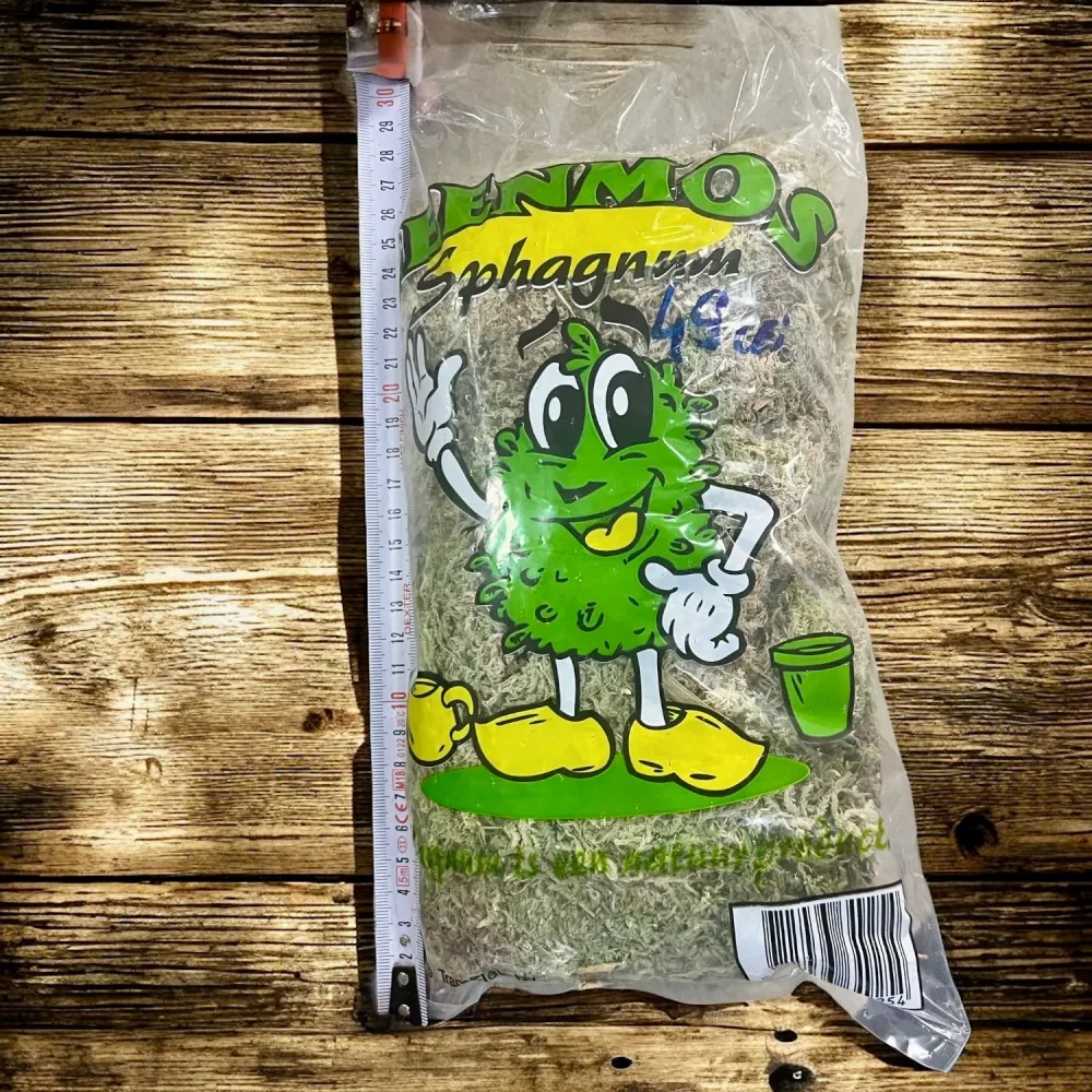 Muschi Sphagnum natural, ambalat (neprocesat)