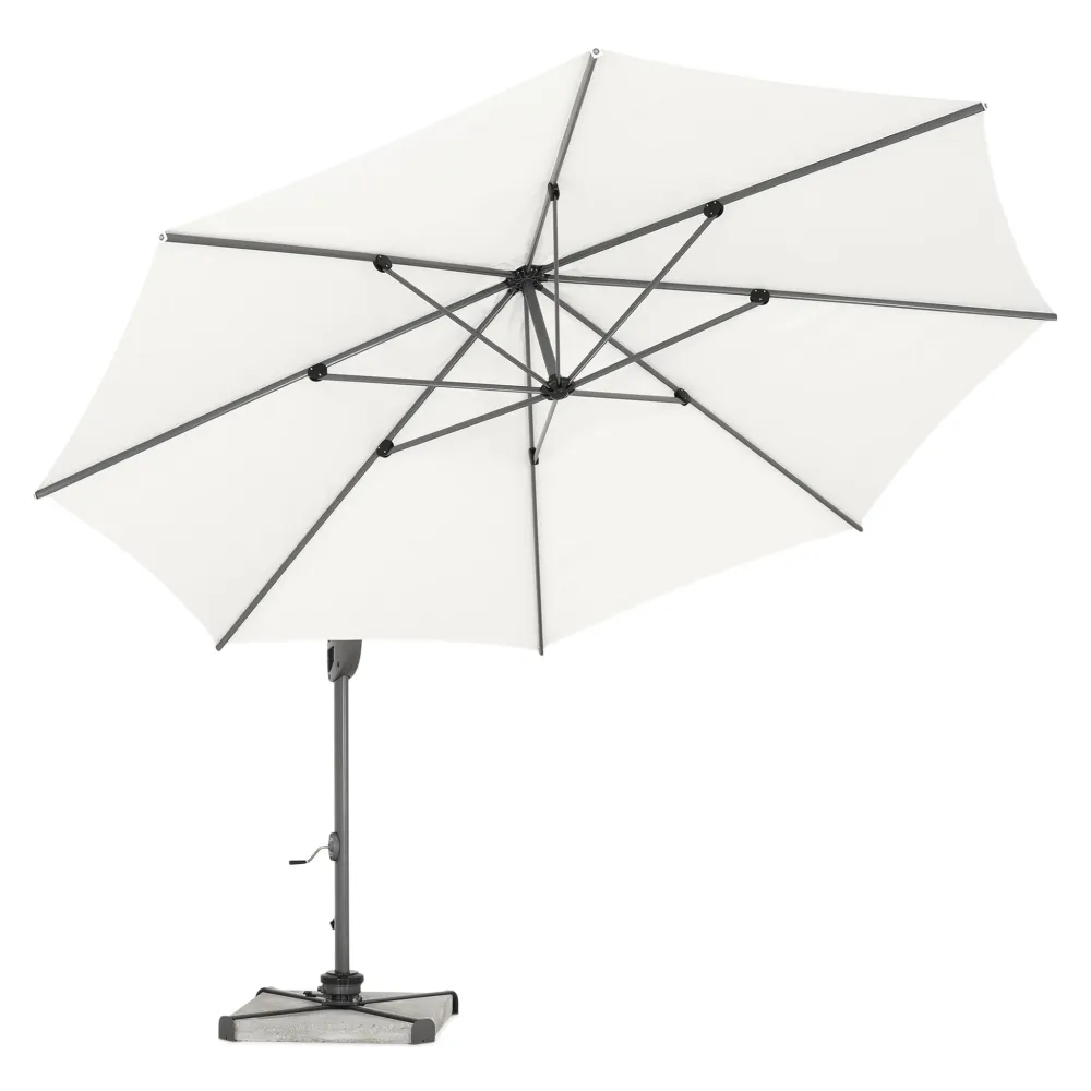 NISA Umbrelă, bază inclusă, D.350cm
