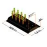 Pachet Folie mulcire perforata 30 mic 2zz/30cm (1.2x500m) cu tub de picurare si conectica - pentru 600mp