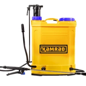 Pompa de stropit electrica 16 litri, 12V, 2–4 bar, regulator presiune, 3 duze incluse