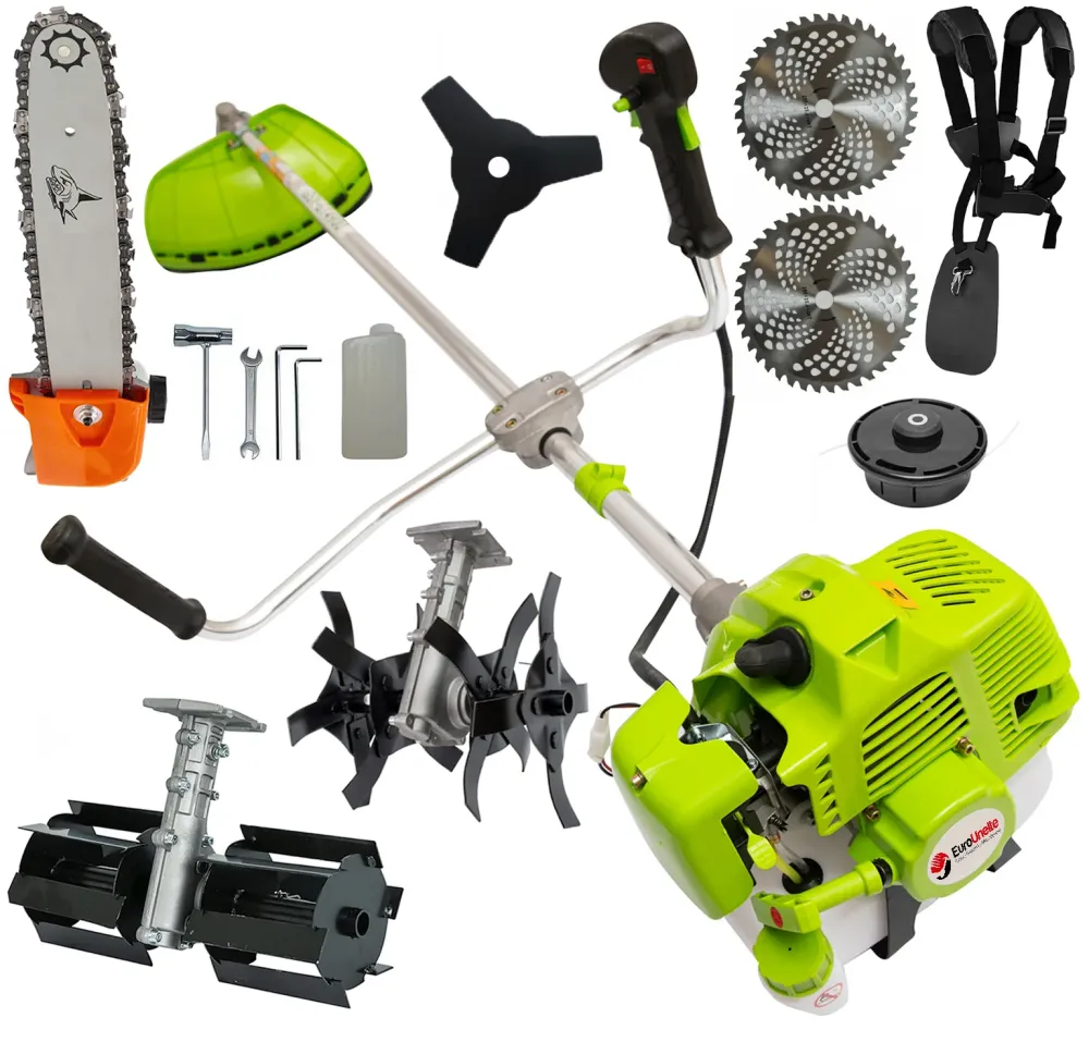 *PROMO* Motocoasa VÖKNER S GT-4900, 6.5CP, 9000 RPM, extraVIDIA, + prasitoare + cultivator + adaptor tip drujba