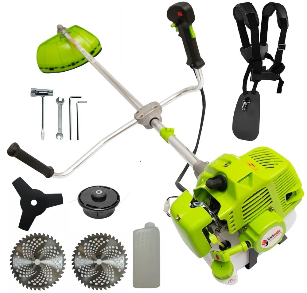 *PROMO* Motocoasa VÖKNER S GT-4900, 6.5CP, 9000 RPM, extraVIDIA, + prasitoare + cultivator + adaptor tip drujba