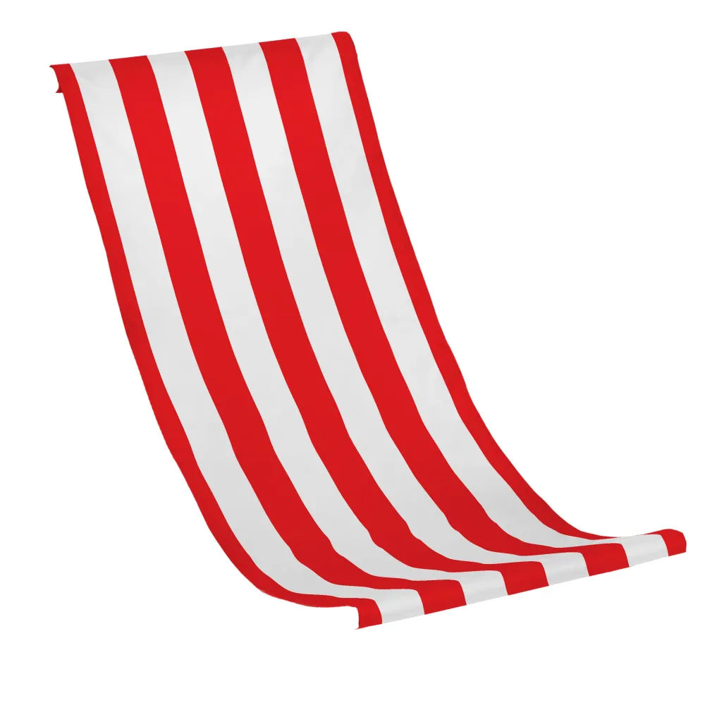 Red Stripes Lounger Sheet 174