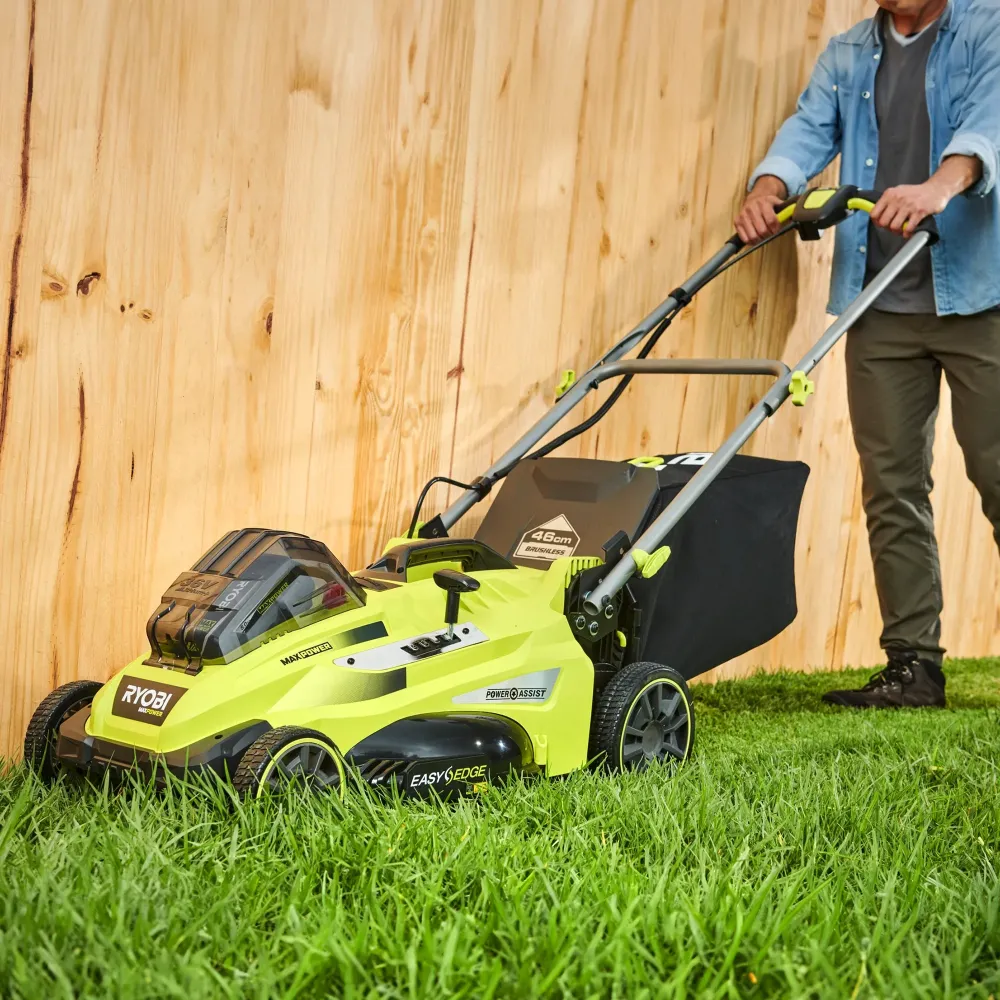 Mașă de tuns iarba fără perii Ryobi RLM36X46H50PG 36V 5Ah