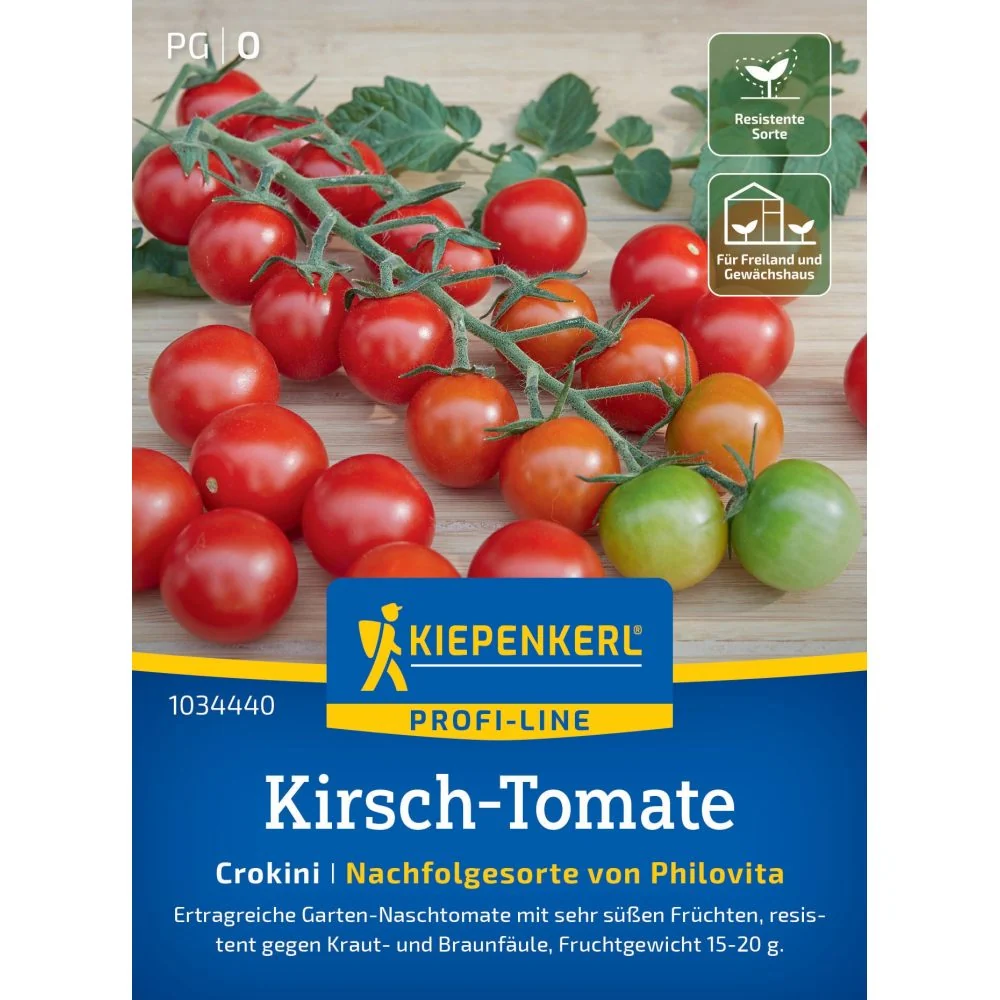 Seminte rosii cherry Crokini F1 – textura crocanta si gust intens, cu protectie germinatie