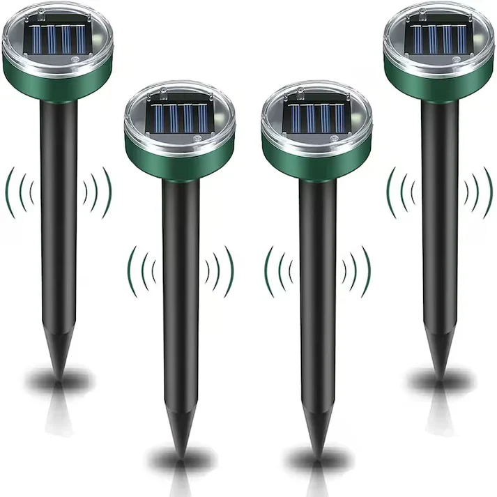 Set 4 aparate ultrasunete pentru rozatoare, solare