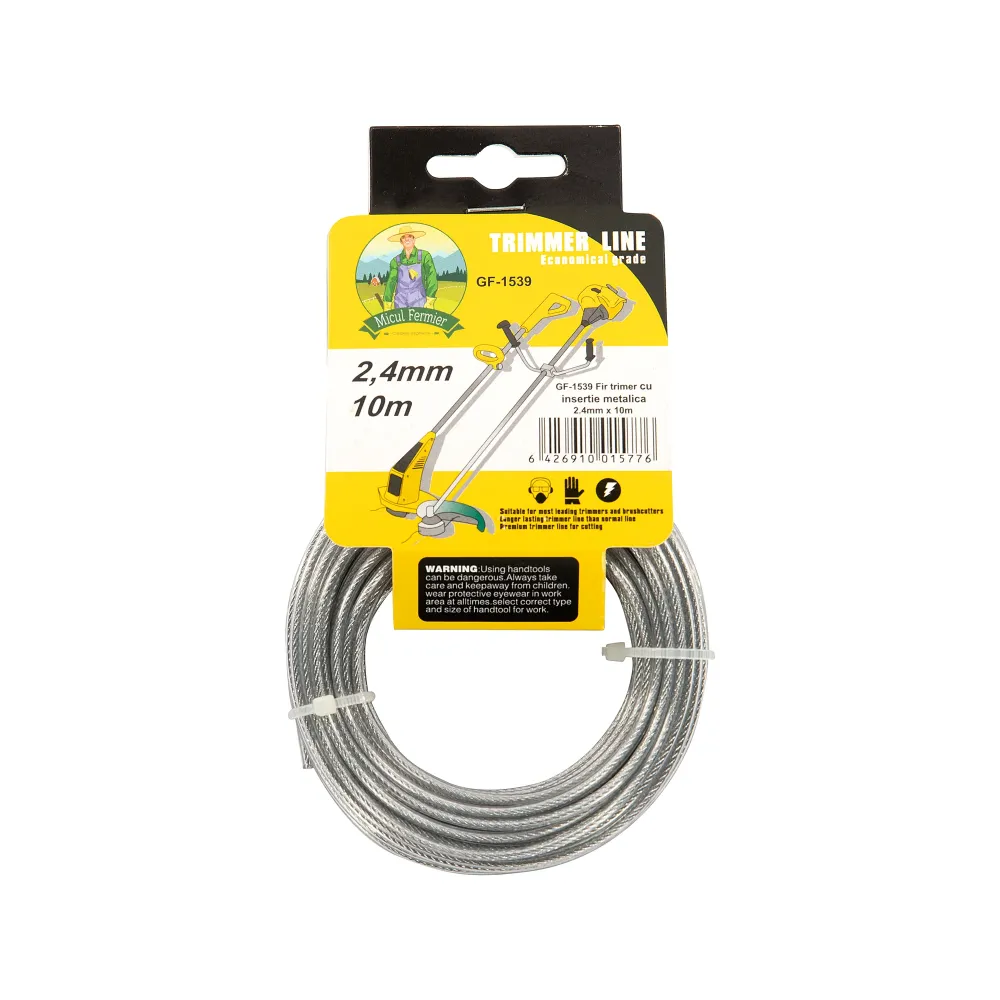 Set 14 fir trimer/MTC cu insertie metal 10M 2.4mm (14 pcs