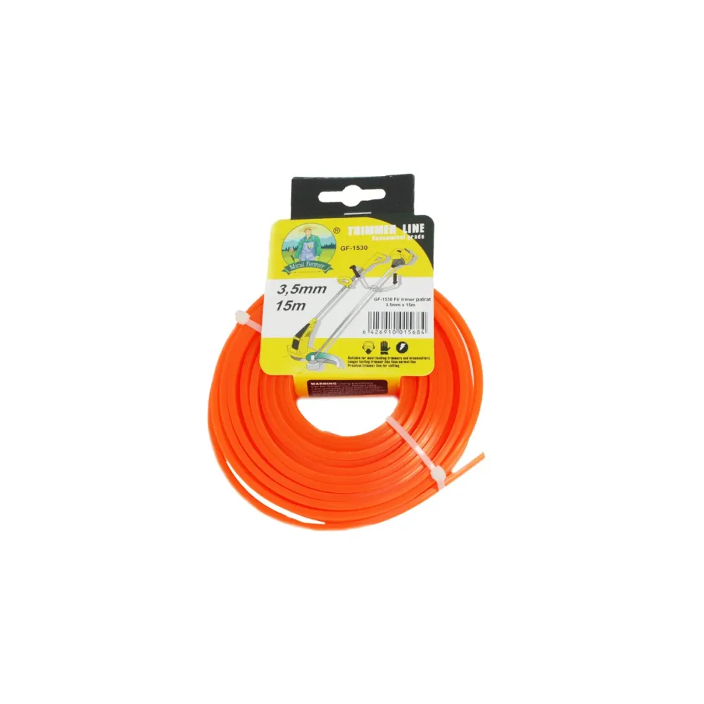 Set 10 fir trimer/MTC patrat 3.5mm x 15m