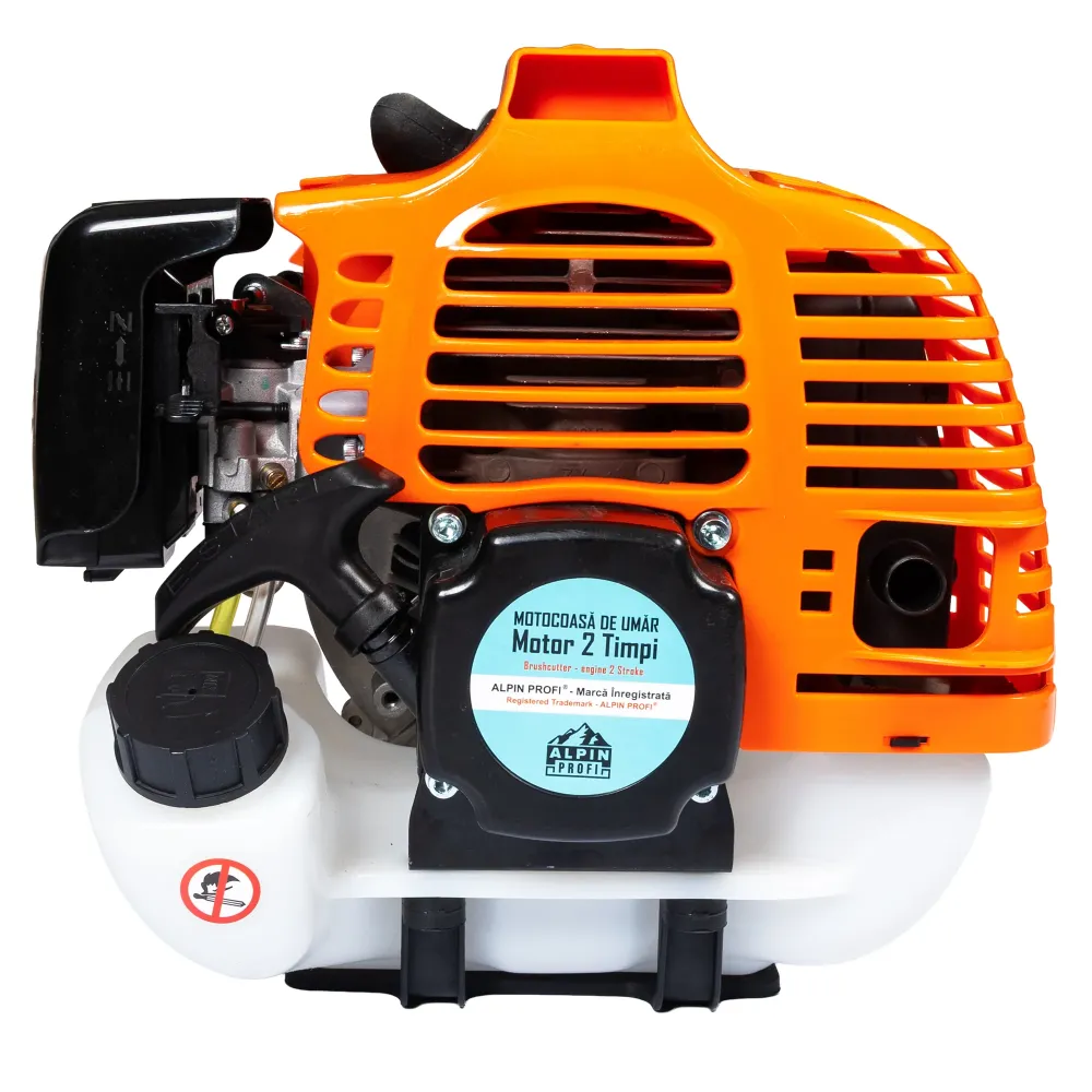 Set Motocoasa Alpin Profi AP-4680, 6.5CP + Cap Motosapa + Extra Disc Vidia CADOU