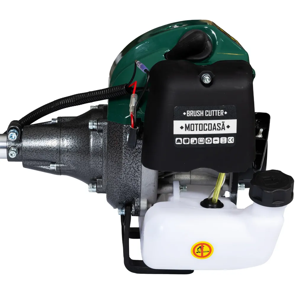 Set Motocoasa LIDERMAN GTO6HP-BM-2T, GREEN-Racing, 9.7CP + Cap Cultivator + Extra Disc Vidia CADOU