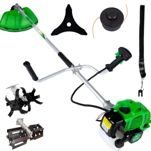 Set Motocoasa Micul Fermier GF-1310, 3.4CP, + Cap Cultivator + Cap Prasitoare