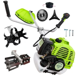 Set Motocoasa Micul Fermier GF-1311, 3.4CP, + Cap Cultivator + Cap Prasitoare