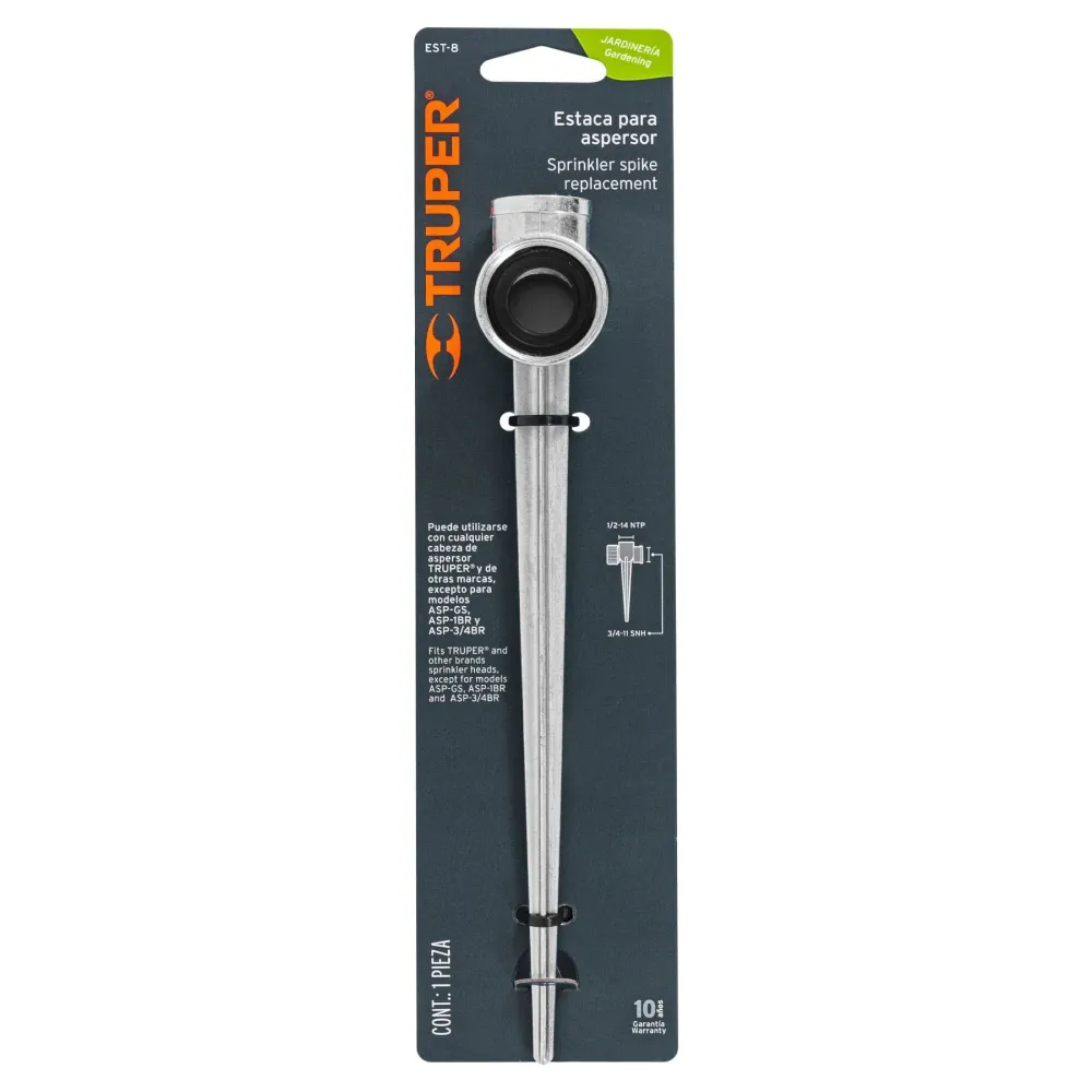 Spin metalic 20 cm pentru aspersor pulsativ, Truper