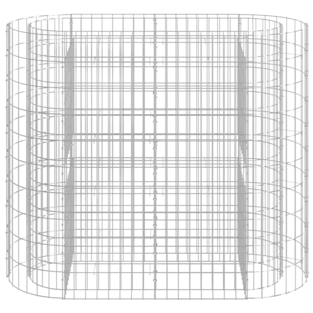 Strat înălțat gabion, 120x50x100 cm, fier galvanizat
