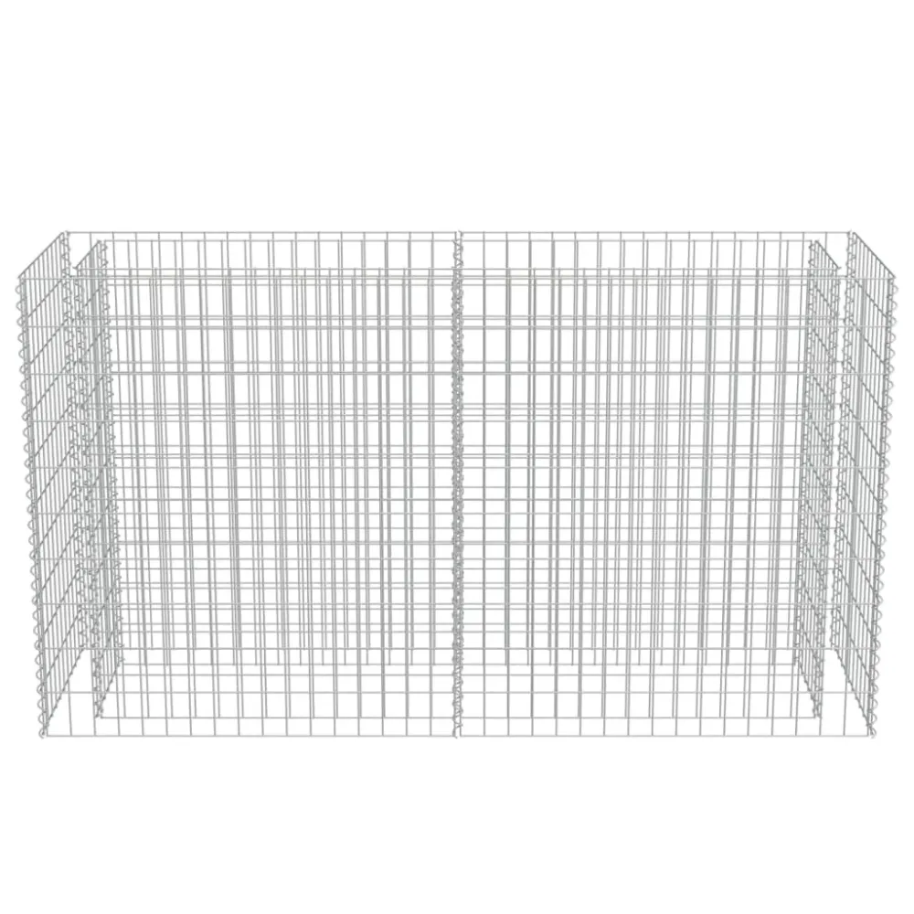 Strat înălțat gabion, 180 x 50 x 100 cm, oțel galvanizat