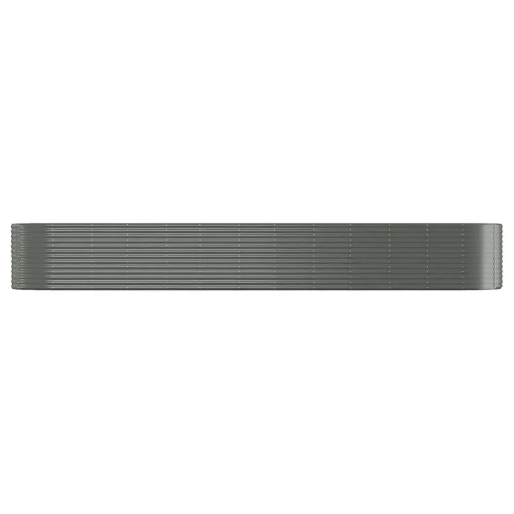 Strat înălțat grădină 507x100x68 cm oțel vopsit electrostatic