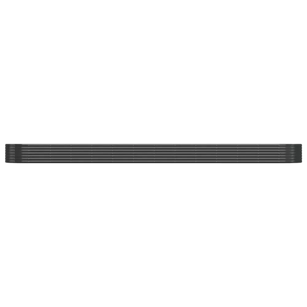 Strat înălțat grădină 544x100x36 cm oțel vopsit electrostatic