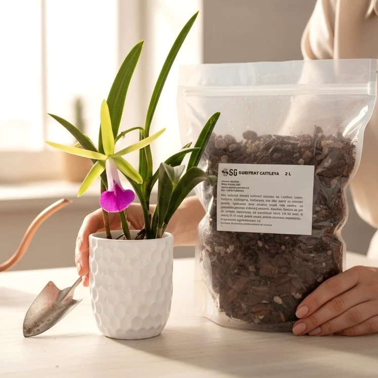 Substrat orhidee Cattleya, Brassavola, Coelogyne, Stanhopea - SG MIX