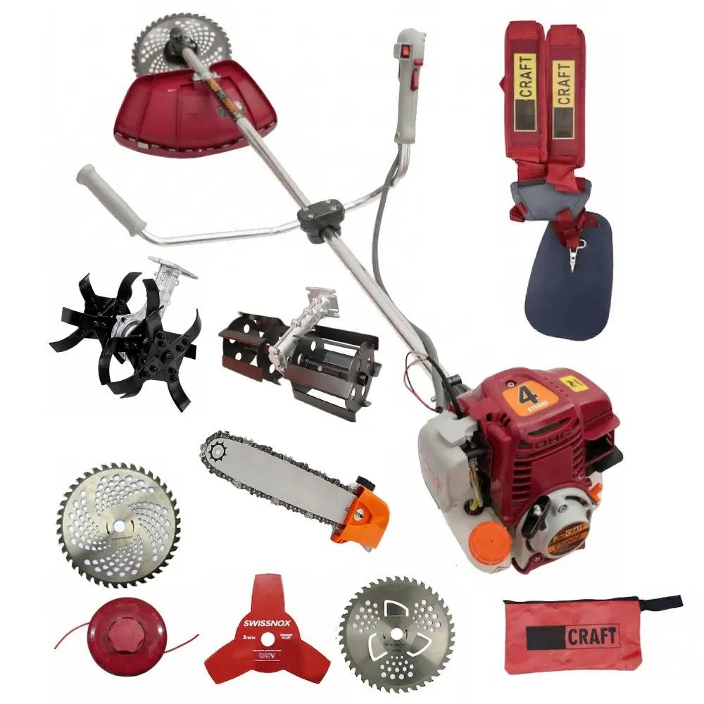 *Super Set* Motocoasa 4 Timpi CT5600, 7.5CP, 62cc, + Cap Drujba + Prasitoare + Cultivator