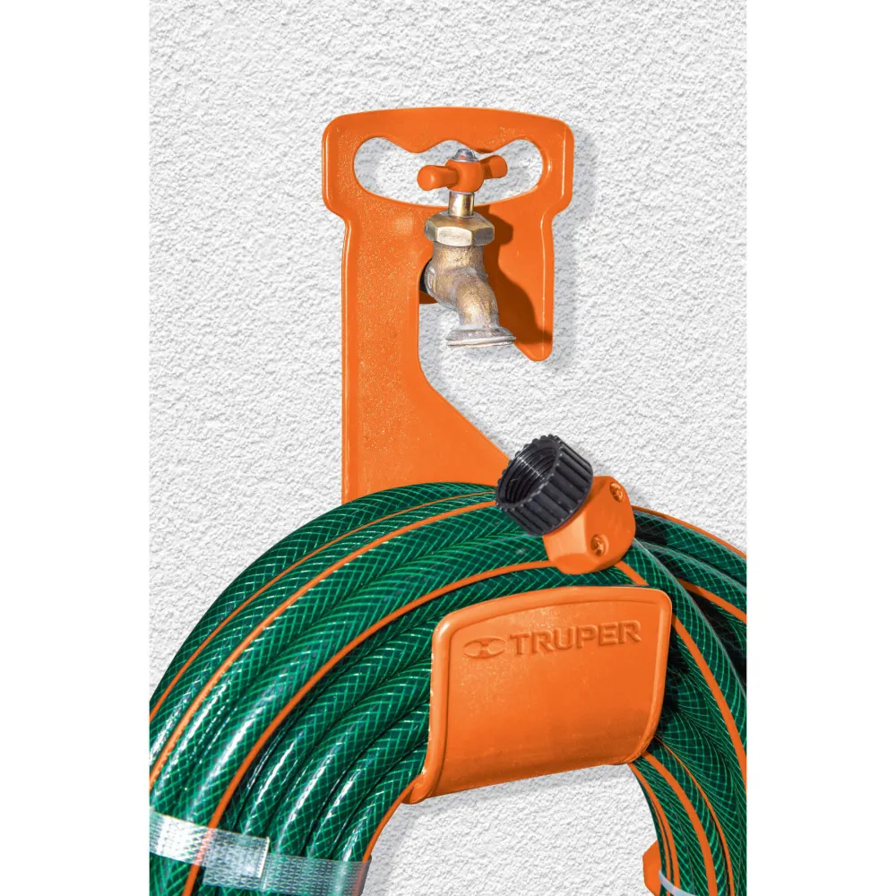 Suport de perete pentru furtun din ABS, Truper