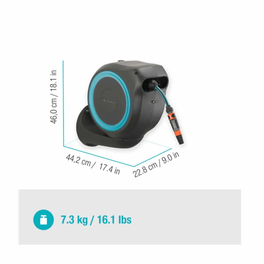 Tambur pentru furtun montat pe perete Gardena Roll Up S