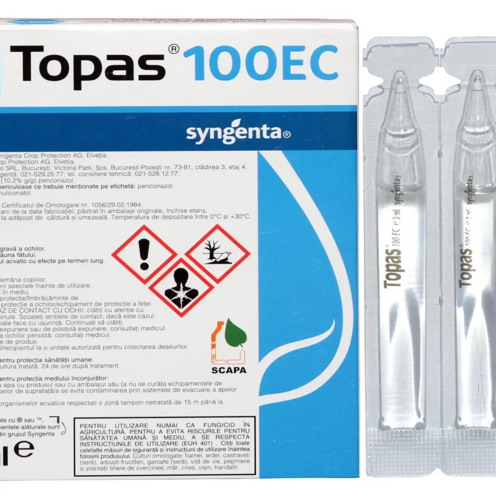 Topas 100 EC - fungicid sistemic impotriva fainarii