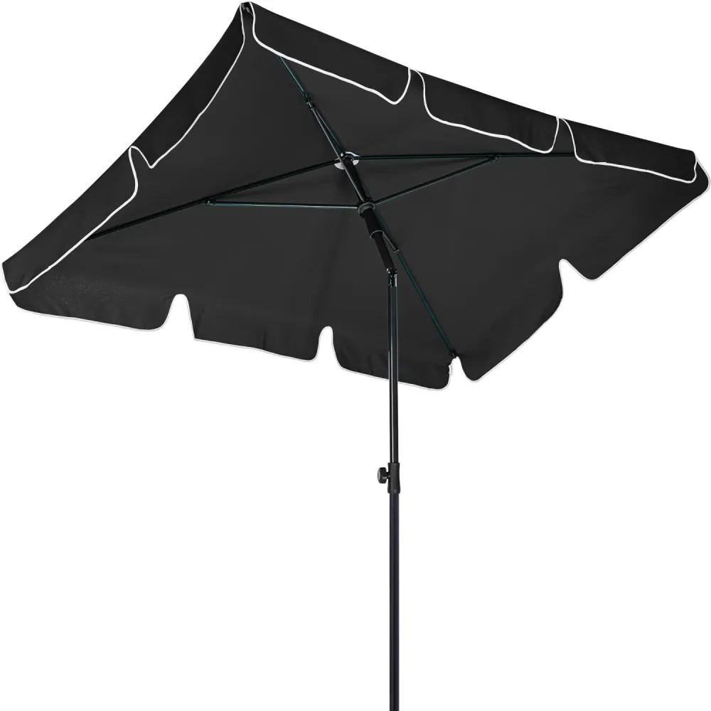 Umbrela pentru gradina, 200x125 cm, antracit