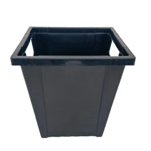 Vaza dreptunghiulara din plastic H 35