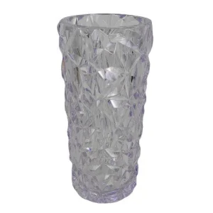 Vaza rotunda din plastic acrilic H 14