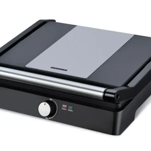 Gratar Electric Heinner HEPG-F2000BKSS | 2000W, Placi Detasabile, Negru