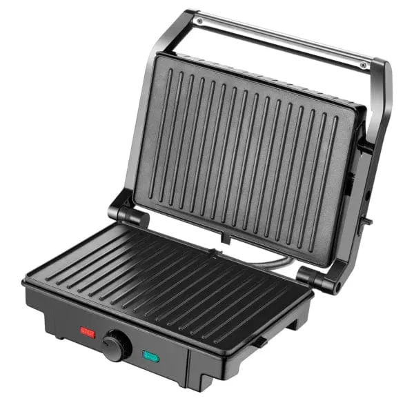 Gratar Electric Samus GTS1500X | 1500W, 253x172mm, Inox/Negru