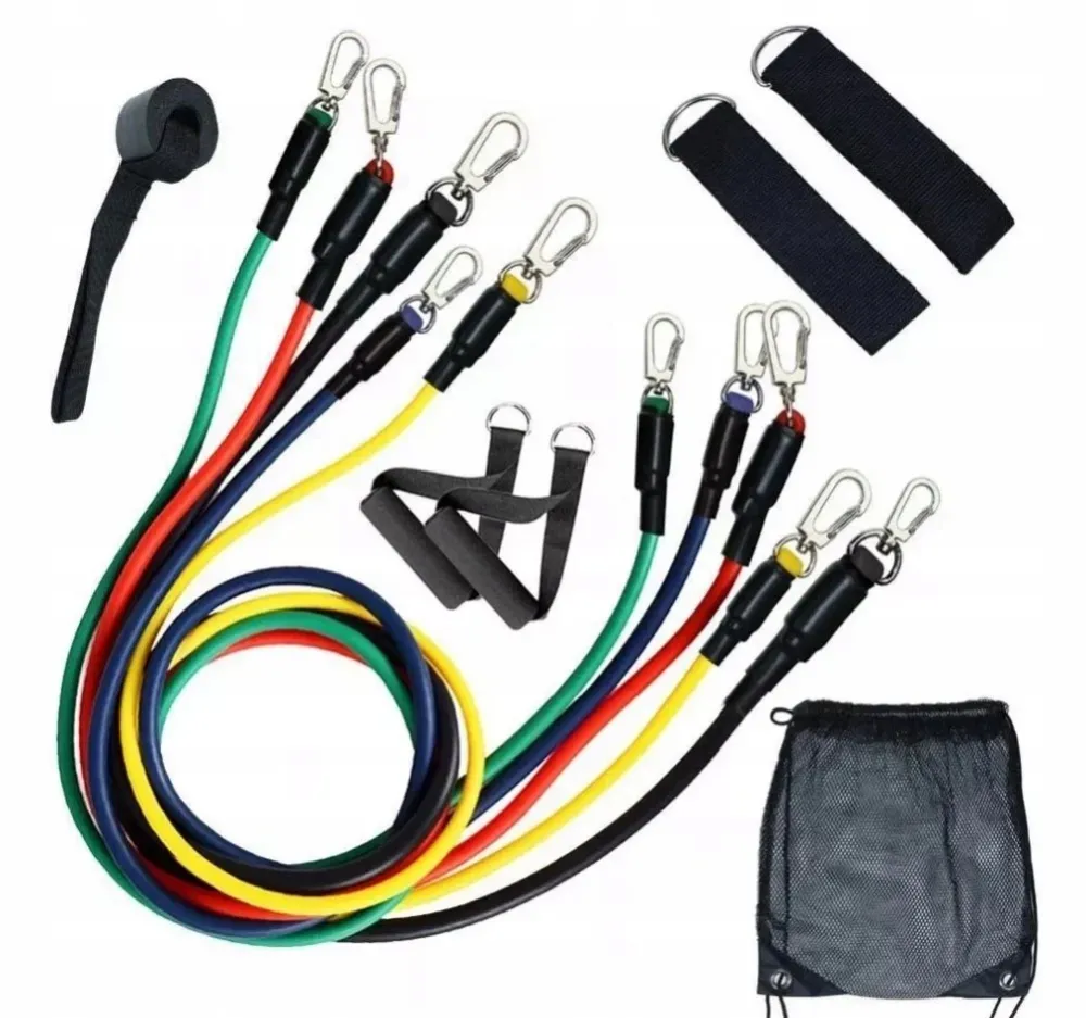 Set de benzi de rezistență pentru exerciții 5pcs