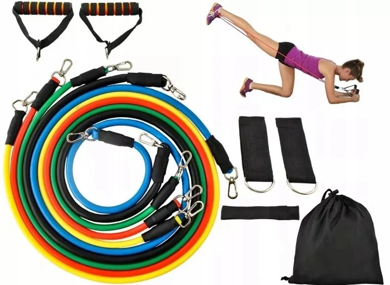 Set de benzi de rezistență pentru exerciții 5pcs