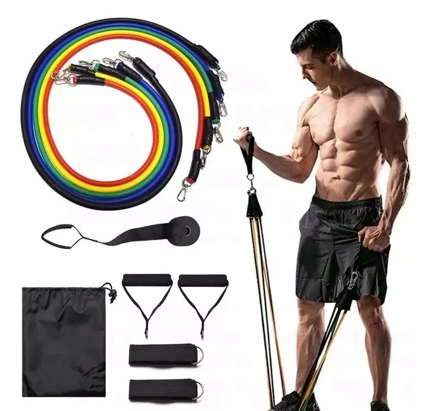 Set de benzi de rezistență pentru exerciții 5pcs