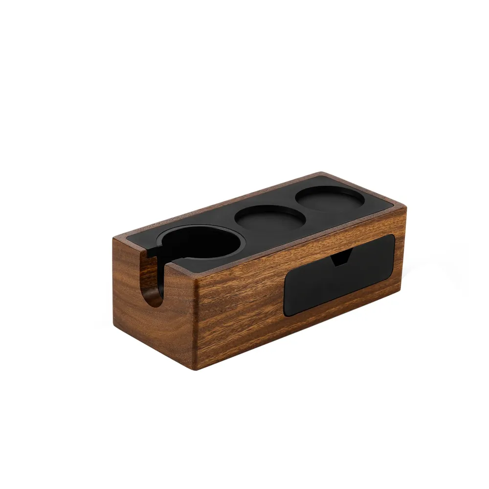 MHW-3BOMBER Wood Portafilter Holder 51-58mm universal