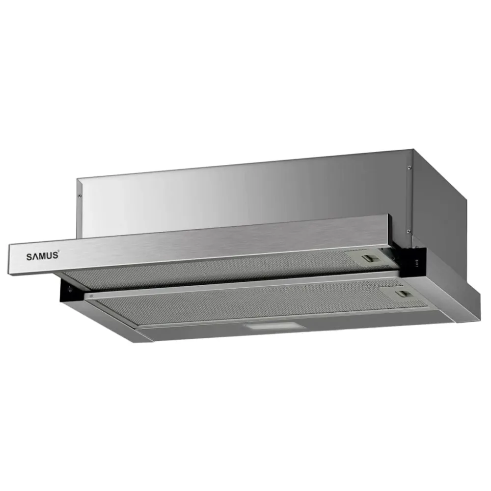 Hotă Încorporabilă Samus HS606 | 60cm, 600m³/h, Inox